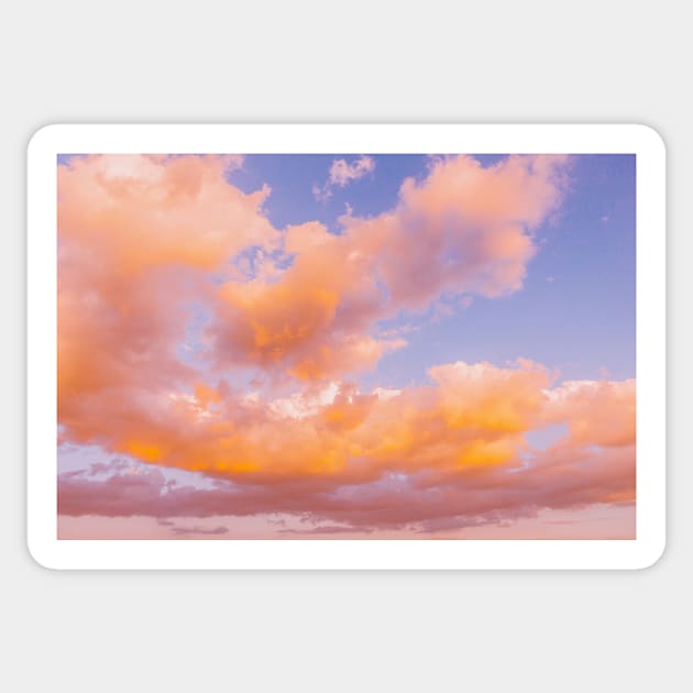 Pretty Pink Clouds Sticker by NewburyBoutique